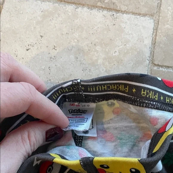 Pokemon Pikachu Kids Pajama Set - Hanna Andersson 140cm 10 - Picture 5 of 6